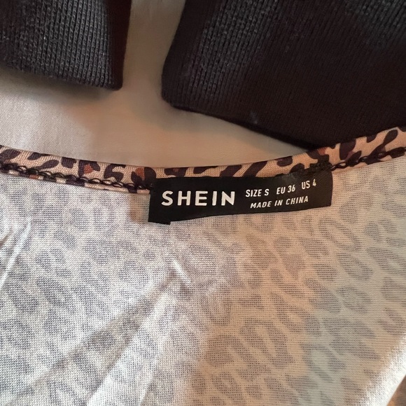 never worn shein cheetah top - Picture 2 of 3